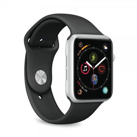 Puro Apple Watch 42/44/45mm Armband Icon Svart