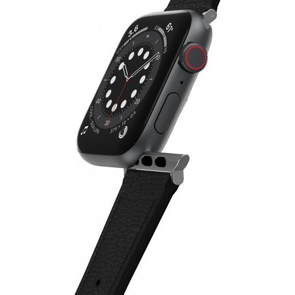 Otterbox Apple Watch 44/45/46mm Armband Symmetry Cactus Leather Noir Ash
