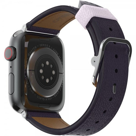 Otterbox Apple Watch 44/45/46mm Armband Symmetry Cactus Leather Plum Luxe