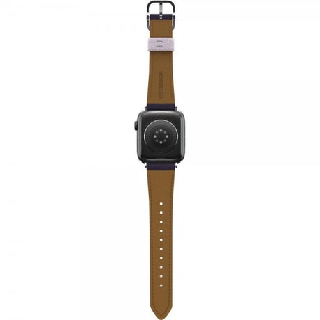 Otterbox Apple Watch 44/45/46mm Armband Symmetry Cactus Leather Plum Luxe