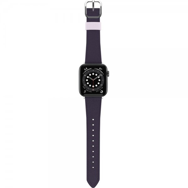 Otterbox Apple Watch 44/45/46mm Armband Symmetry Cactus Leather Plum Luxe