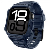 Spigen Apple Watch 42mm (Series 10/11) Armband Rugged Armor Pro 2 Navy Blue