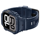 Spigen Apple Watch 42mm (Series 10/11) Armband Rugged Armor Pro 2 Navy Blue