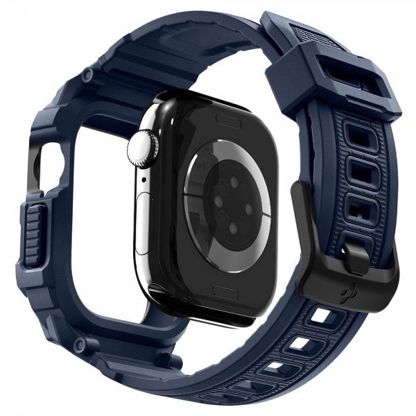 Spigen Apple Watch 42mm (Series 10/11) Armband Rugged Armor Pro 2 Navy Blue