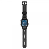 Spigen Apple Watch 42mm (Series 10/11) Armband och Skal Rugged Armor Pro Matte Black