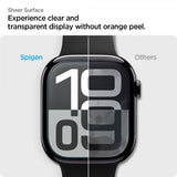 Spigen Apple Watch 42mm (Series 10/11) Skärmskydd EliteShield EZ Fit 2-pack