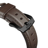 Nomad Apple Watch 44/45/46mm/Apple Watch Ultra Armband Traditional Band Black Hardware Rustic Brown
