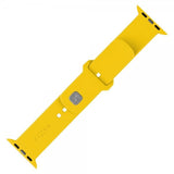 Fixed Apple Watch 44/45/46mm Armband Silicone Sporty Strap Gul