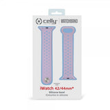 Celly Apple Watch 44/45/46mm Armband Watchband Rosa