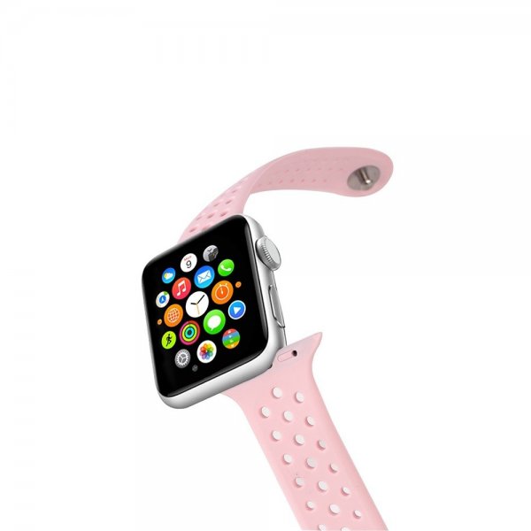 Celly Apple Watch 44/45/46mm Armband Watchband Rosa
