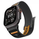 Spigen Apple Watch 44/45/46mm/Ultra 49mm Armband Athlex Air 2 Active Black Orange