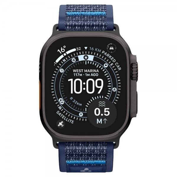 Spigen Apple Watch 44/45/46mm/Ultra 49mm Armband Athlex Air 2 Active Navy