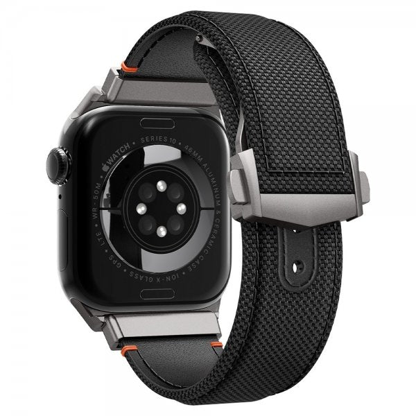 Spigen Apple Watch 44/45/46mm/Ultra 49mm Armband Classic Fit Svart