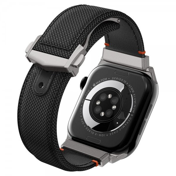 Spigen Apple Watch 44/45/46mm/Ultra 49mm Armband Classic Fit Svart