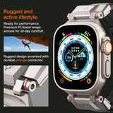 Spigen Apple Watch 44/45/46mm/Ultra 49mm Armband DuraPro Armor PU Svart