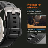 Spigen Apple Watch 44/45/46mm/Ultra 49mm Armband DuraPro Armor PU Svart