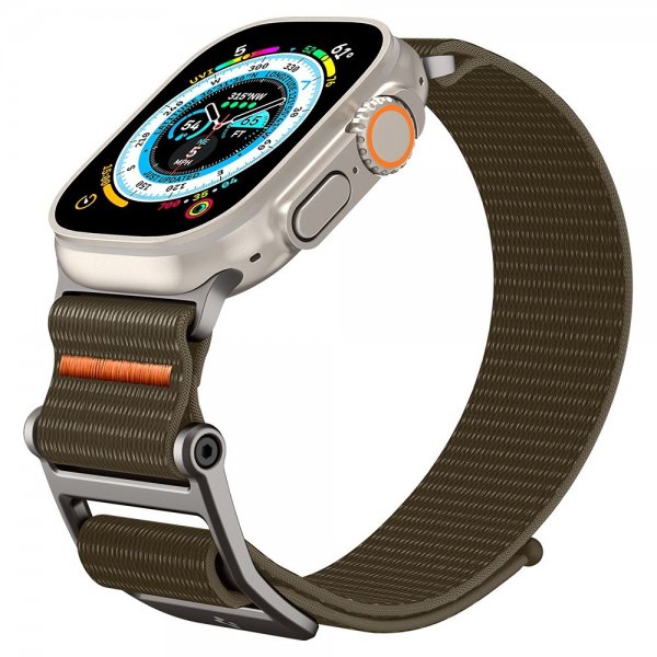 Spigen Apple Watch 44/45/46mm/Ultra 49mm Armband DuraPro Flex Khaki