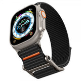 Spigen Apple Watch 44/45/46mm/Ultra 49mm Armband DuraPro Flex Svart