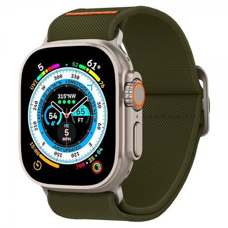 Spigen Apple Watch 44/45/46mm/Ultra 49mm Armband Lite Fit Ultra Khaki