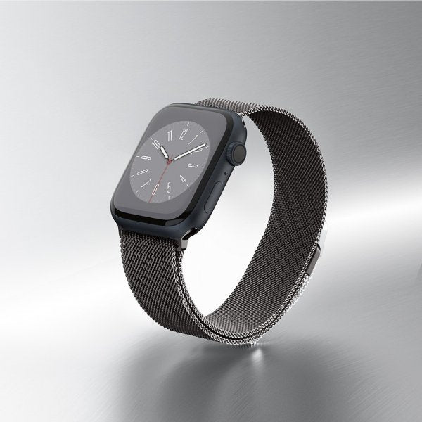 Spigen Apple Watch 44/45/46mm/Ultra 49mm Armband Metal Fit Graphite