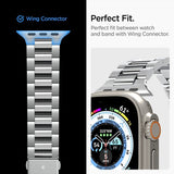 Spigen Apple Watch 44/45/46mm/Ultra 49mm Armband Modern Fit 316L Silver