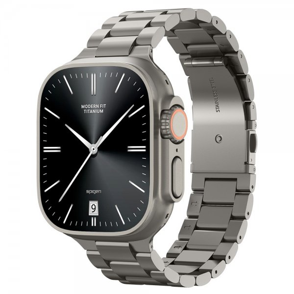 Spigen Apple Watch 44/45/46mm/Ultra 49mm Armband Modern Fit Titanium Natural Titanium