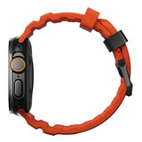 Nomad Apple Watch 44/45/46mm/Ultra 49mm Armband Rocky Point Svart Magma