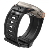 Spigen Apple Watch 44/45/46mm/Ultra 49mm Armband Rugged Ultra Matte Black