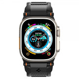 Spigen Apple Watch 44/45/46mm/Ultra 49mm Armband Rugged Ultra Matte Black
