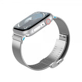 Spigen Apple Watch 44/45/46mm/Ultra 49mm Armband Sleek Link Silver