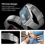 Spigen Apple Watch 44/45/46mm/Ultra 49mm Armband Sleek Link Silver