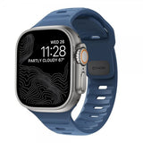 Nomad Apple Watch 44/45/46mm/Ultra 49mm Armband Sport Band Naval Blue