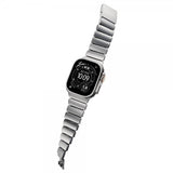 Nomad Apple Watch 44/45/46mm/Ultra 49mm Armband Stratos Band Natural Svart
