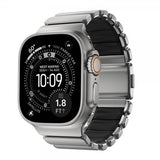 Nomad Apple Watch 44/45/46mm/Ultra 49mm Armband Stratos Band Natural Svart