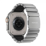 Nomad Apple Watch 44/45/46mm/Ultra 49mm Armband Stratos Band Natural Svart