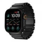 Nomad Apple Watch 44/45/46mm/Ultra 49mm Armband Stratos Band Svart Ultra Orange