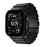 Nomad Apple Watch 44/45/46mm/Ultra 49mm Armband Stratos Band Svart Ultra Orange