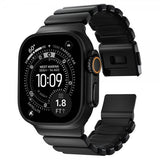 Nomad Apple Watch 44/45/46mm/Ultra 49mm Armband Stratos Band Svart Ultra Orange