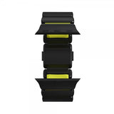 Nomad Apple Watch 44/45/46mm/Ultra 49mm Armband Stratos Band Svart Volt