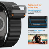 Spigen Apple Watch 44/45/46mm/Ultra 49mm Armband WBF1 Svart