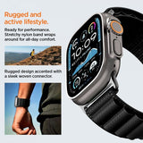 Spigen Apple Watch 44/45/46mm/Ultra 49mm Armband WBF1 Svart