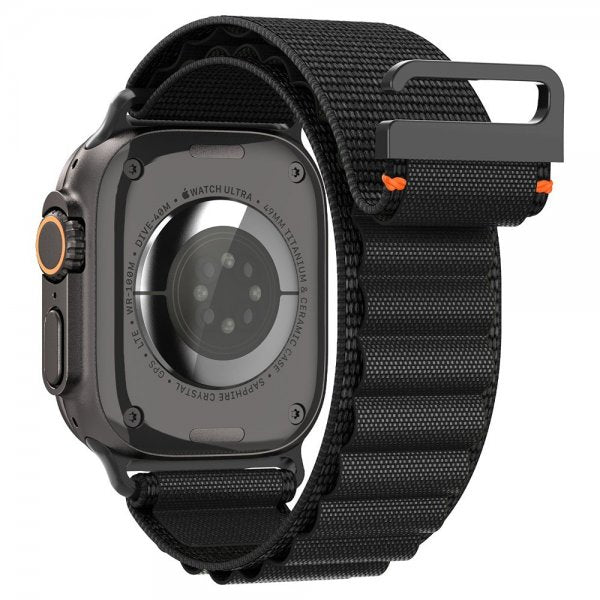 Spigen Apple Watch 44/45/46mm/Ultra 49mm Armband WBF1 Svart