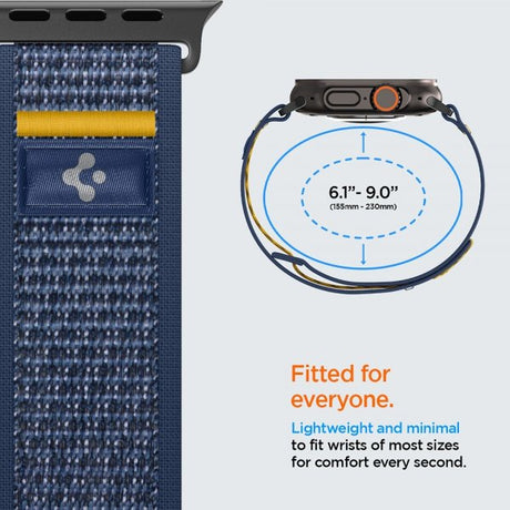 Spigen Apple Watch 44/45/46mm/Ultra 49mm Armband Athlex Air Active Navy