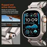 Spigen Apple Watch 44/45/46mm/Ultra 49mm Armband DuraPro Armor Grå