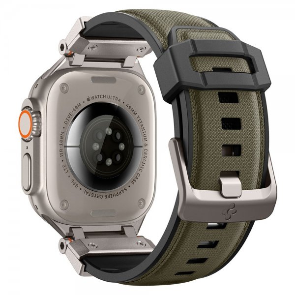 Spigen Apple Watch 44/45/46mm/Ultra 49mm Armband DuraPro Armor Military Green