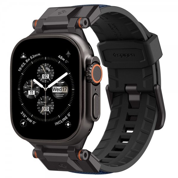 Spigen Apple Watch 44/45/46mm/Ultra 49mm Armband DuraPro Armor Navy Blue