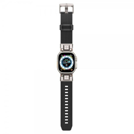 Spigen Apple Watch 44/45/46mm/Ultra 49mm Armband DuraPro Armor Svart