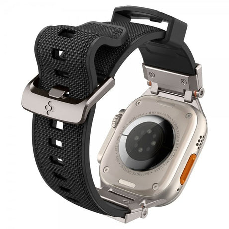 Spigen Apple Watch 44/45/46mm/Ultra 49mm Armband DuraPro Armor Svart