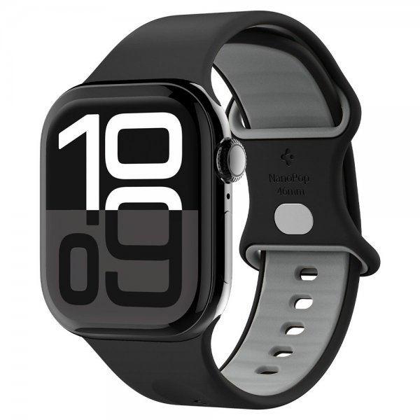 Spigen Apple Watch 44/45/46mm/Ultra 49mm Armband Nano Pop Black Sesame