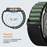 Spigen Apple Watch 44/45/46mm/Ultra 49mm Armband WBF1 Svart Grön